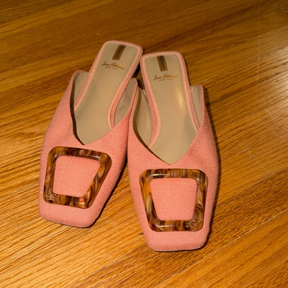 Salmon Sam Edelman mules